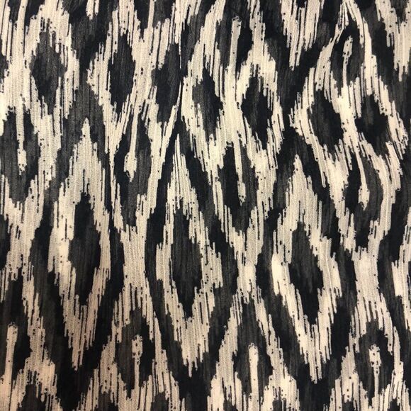 Banana Republic Navy and white chiffon blouse S - Picture 6 of 6